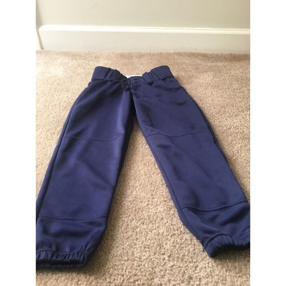 Women's Worth Crop Softball Baseball Pants Size XS Navy Blue